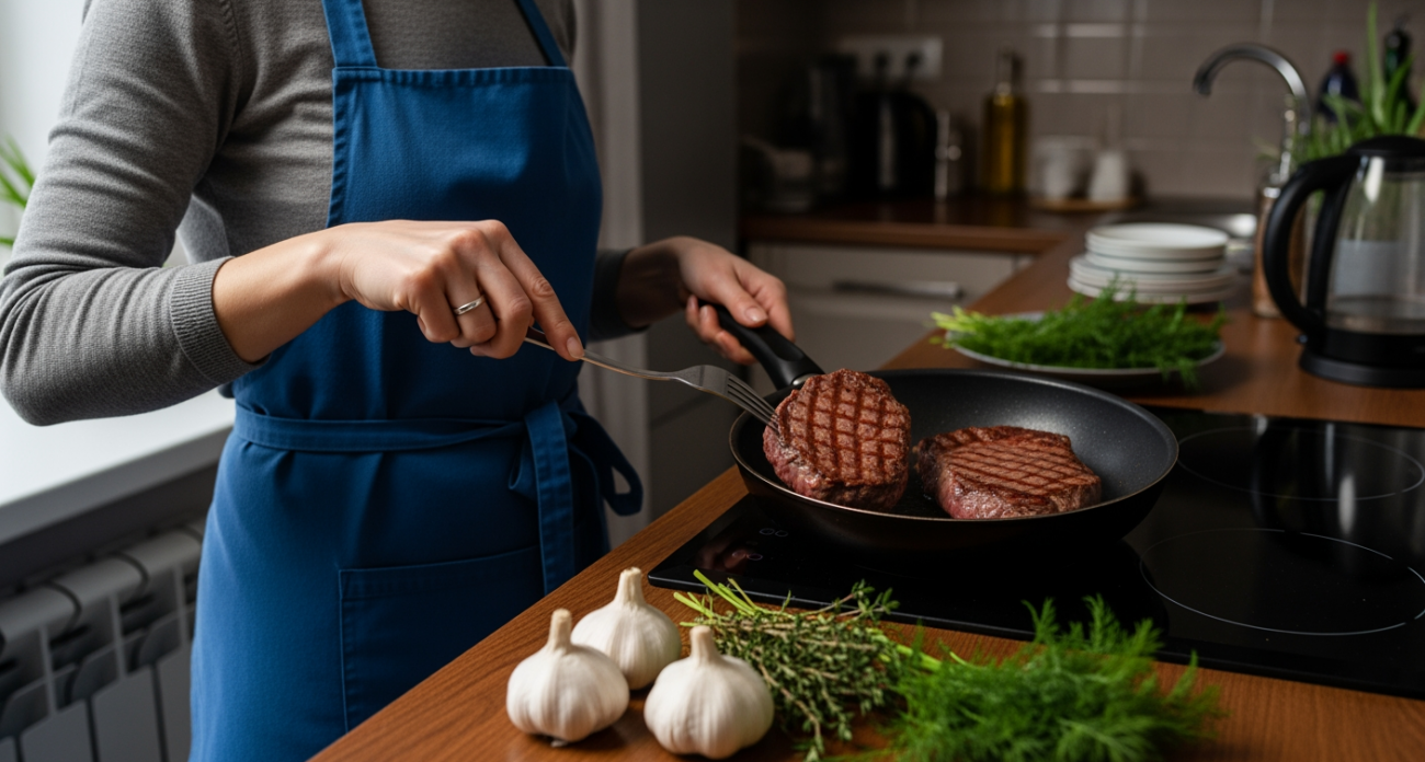 Жарю без брызг масла уже месяц - делюсь простым способом, который изменил мою кухню