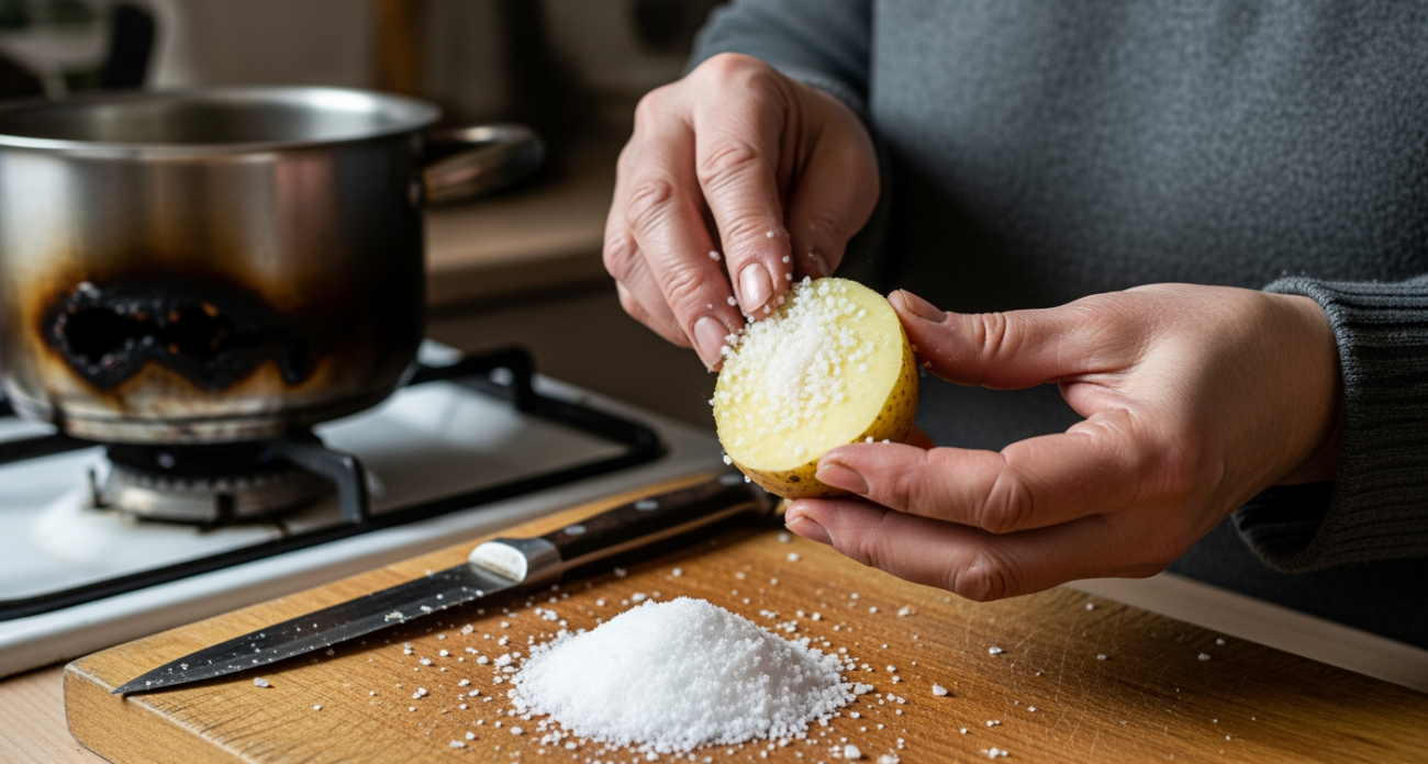 Бабушка из соседнего дома нашла способ очистить противень от жира за 3 минуты подручными средствами