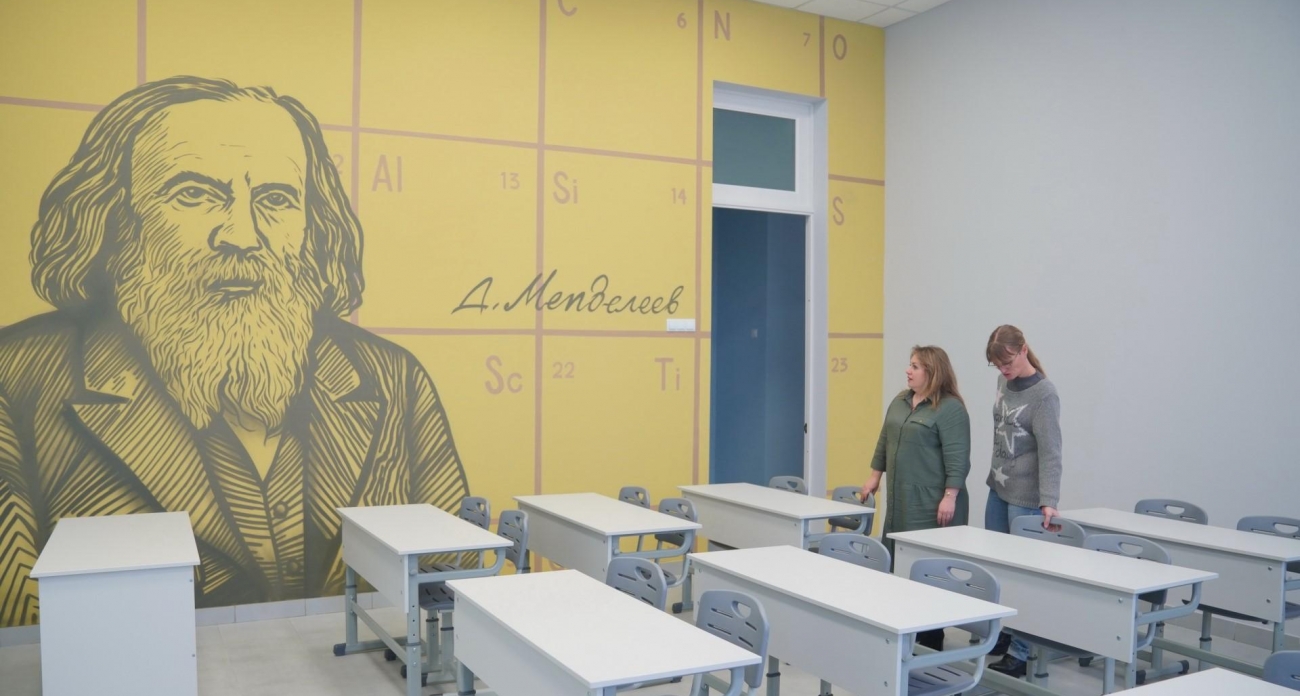 Столетнее здание гимназии в Шуе преобразили по личной программе Путина