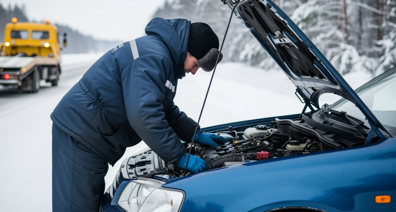Военный лайфхак для запуска авто с разряженной батареей в полевых условиях