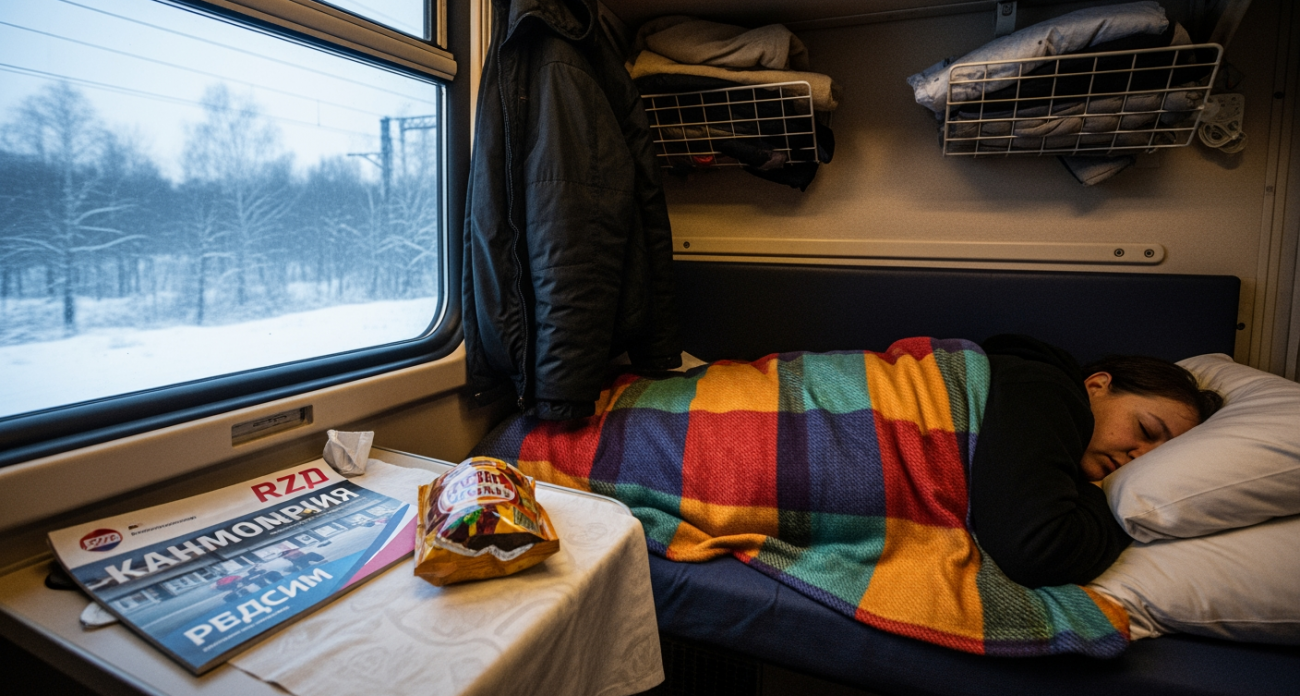 Мать с ребёнком потребовала мой билет в поезде, хотя я сидел первый