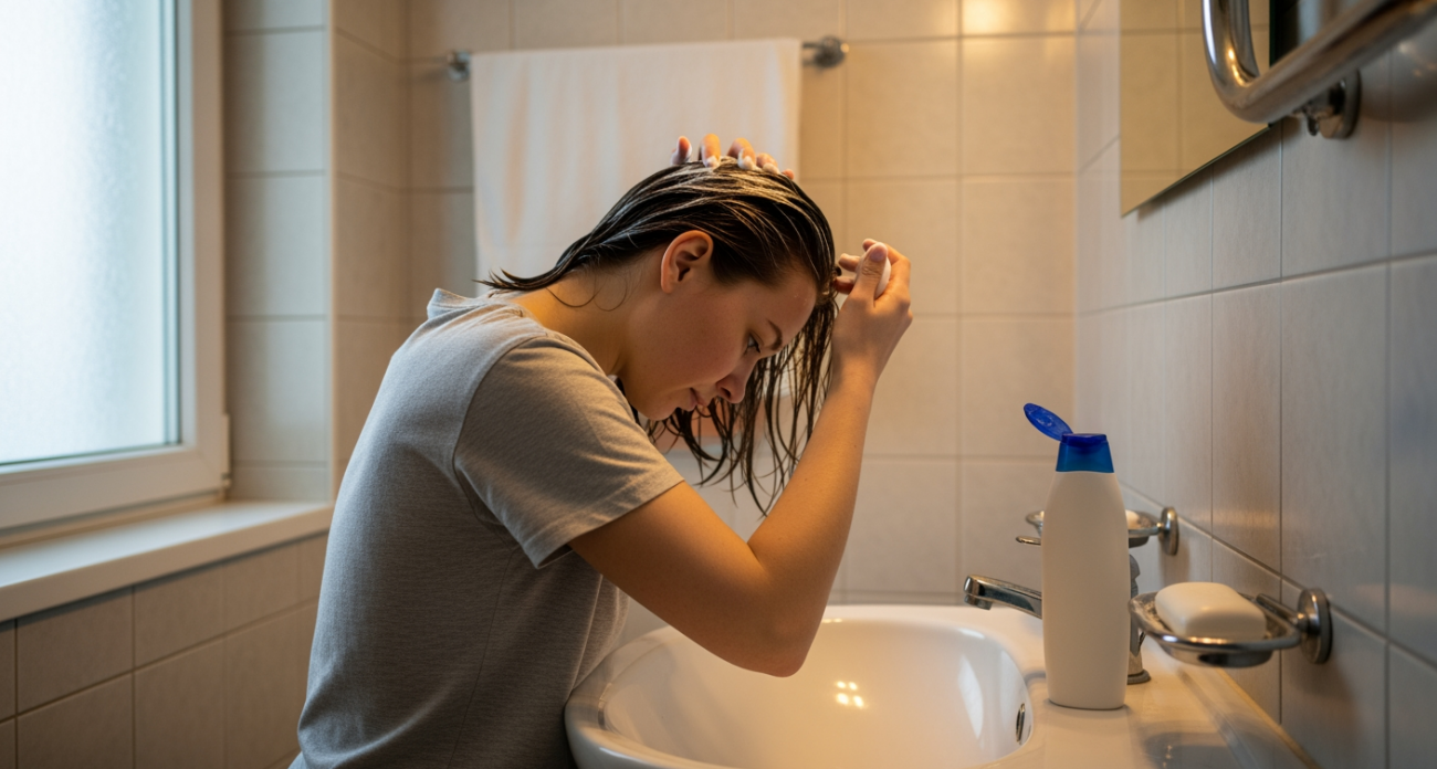 Волосы не жирнеют две недели - с осени применяю альтернативный метод мытья и результат превосходит ожидания