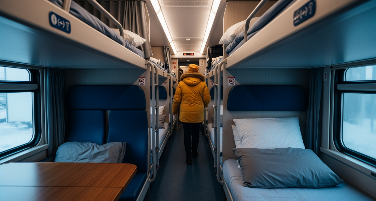 Секретное место в плацкарте, которое игнорируют пассажиры - я всегда там сижу