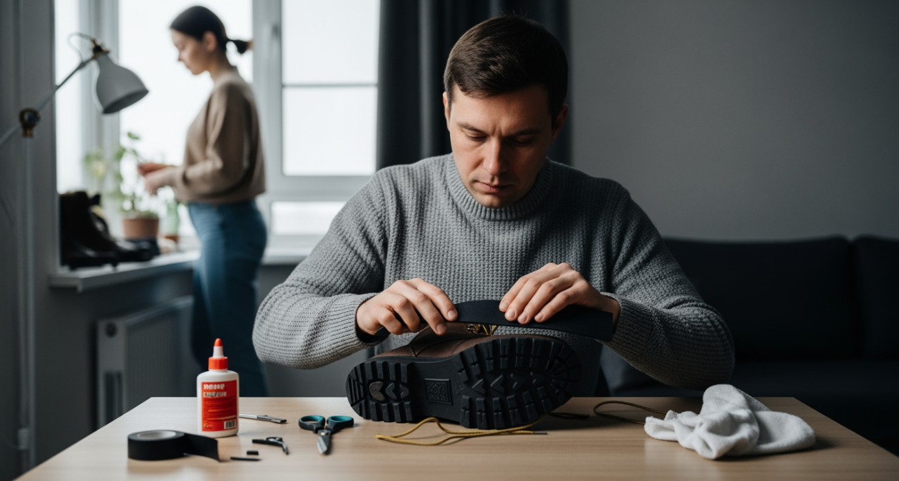 Простой способ убрать скольжение зимней обуви: жена благодарит меня каждый день за этот недорогой, но бесценный подарок