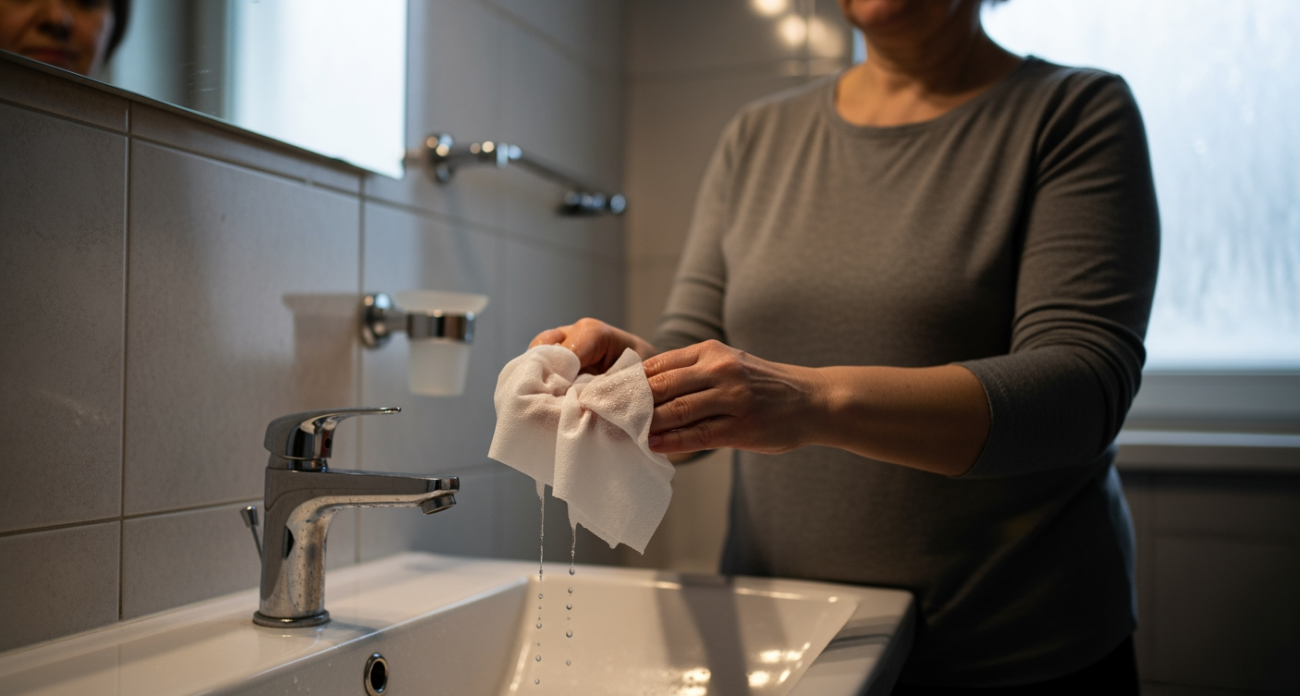 Этот лайфхак с бумагой и стаканом в раковине спасает мой дом, пока я в отъезде: простое решение для спокойствия