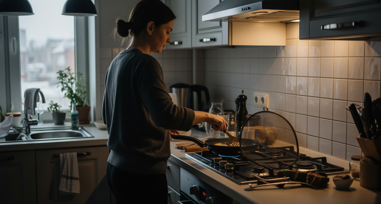 Простейший метод против разлетающегося масла на сковороде - как я открыл для себя то, что знали все