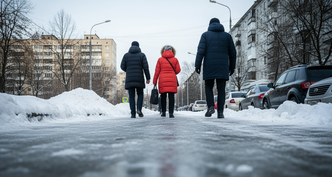 Натер подошву обычной свечой и больше не скольжу по гололеду: копеечный трюк для зимней уверенности