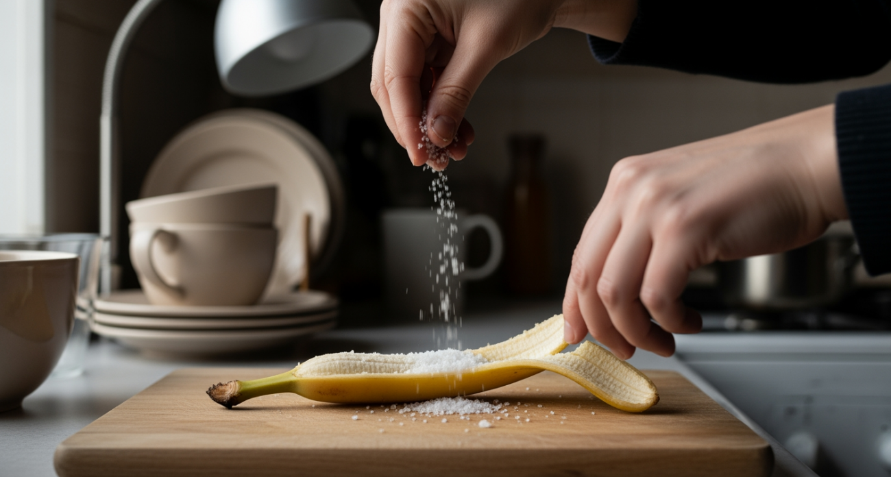 Натираю банановой кожурой с солью комнатные растения — соседка подсмотрела мой секрет и теперь весь подъезд так делает