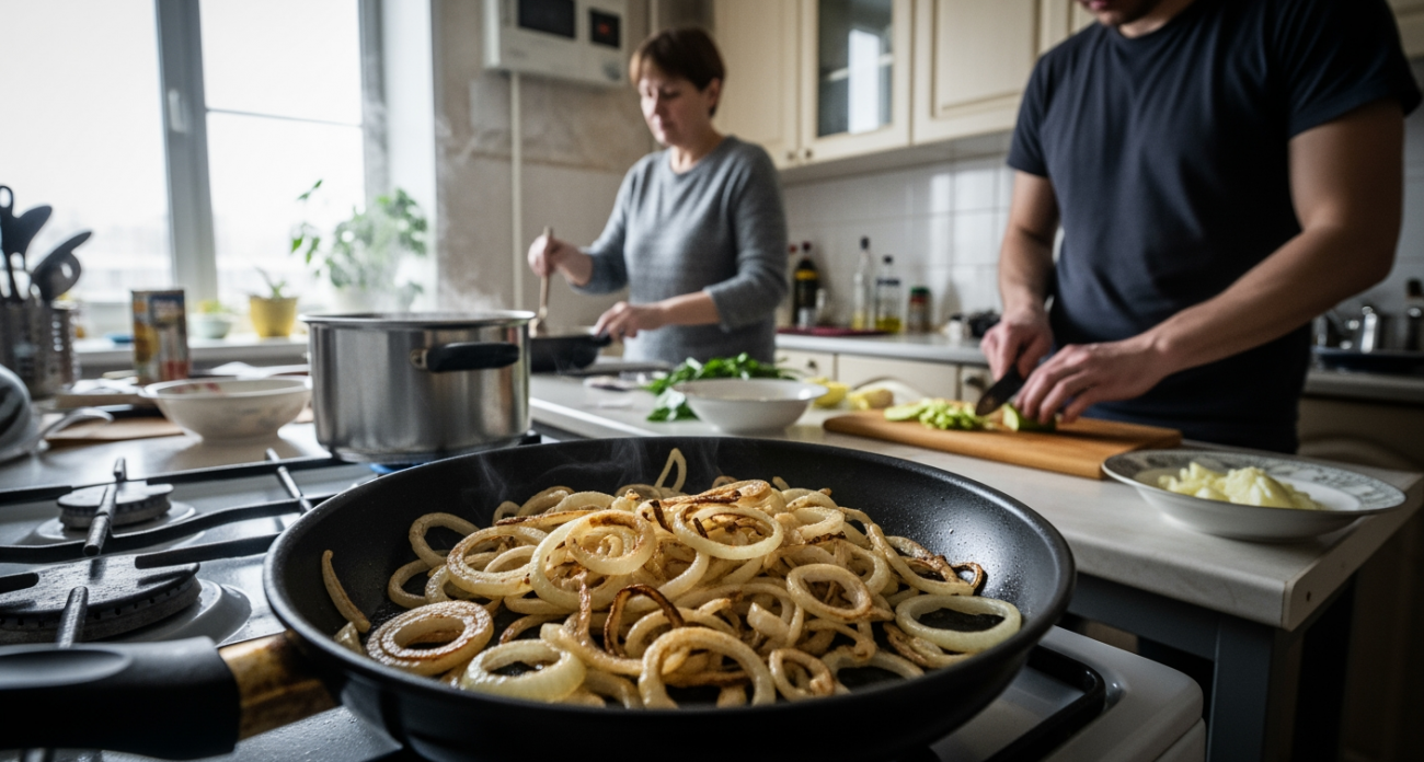 Секретный трюк с содой на сковороде для идеального лука, о котором молчат даже профессиональные шеф-повара