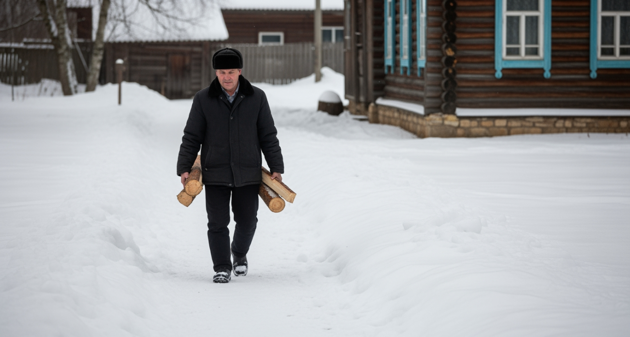 Тратил на отопление целое состояние пока сосед-старовер не поделился секретом экономии дров в два раза