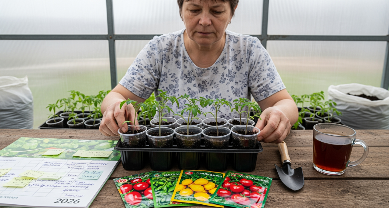 Золотой календарь дачника 2026: идеальные дни для посадки томатов, гарантирующие богатый урожай без хлопот