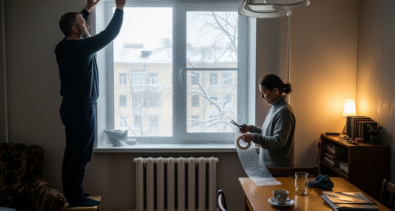 Простая хитрость с подоконником обогрела весь дом даже в лютый мороз, а счета за отопление уменьшились вдвое