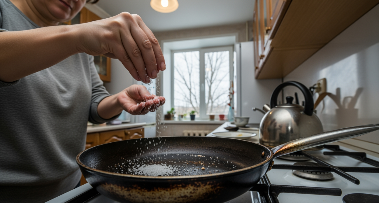 Секрет сверкающей посуды от шеф-повара — забудьте про магазинные средства и верните сковородкам идеальный блеск