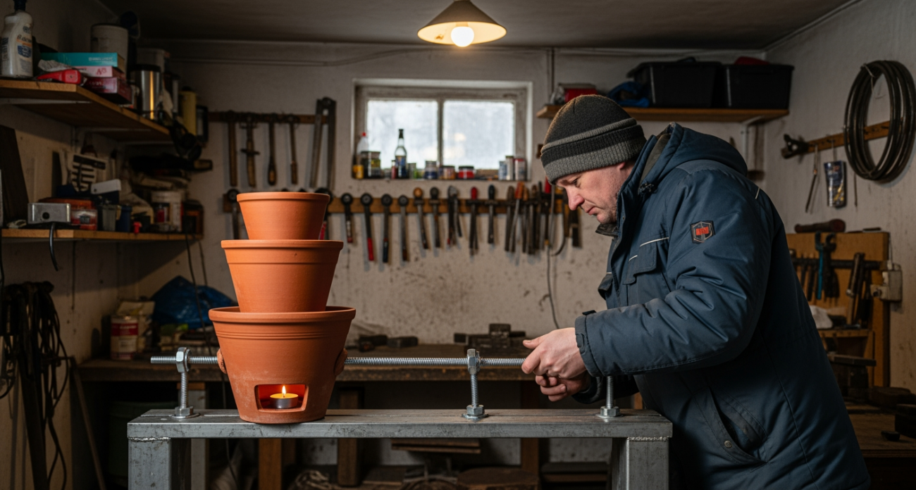 Самоделка из подручных материалов греет как печка и экономит тысячи на счетах за отопление в любом помещении