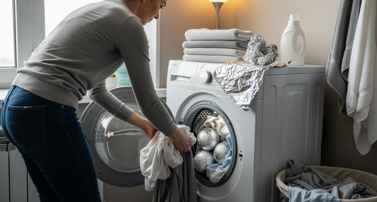 Обычная монетка в стиральной машине творит чудеса — соседка показала секрет, который экономит кучу денег на моющих средствах