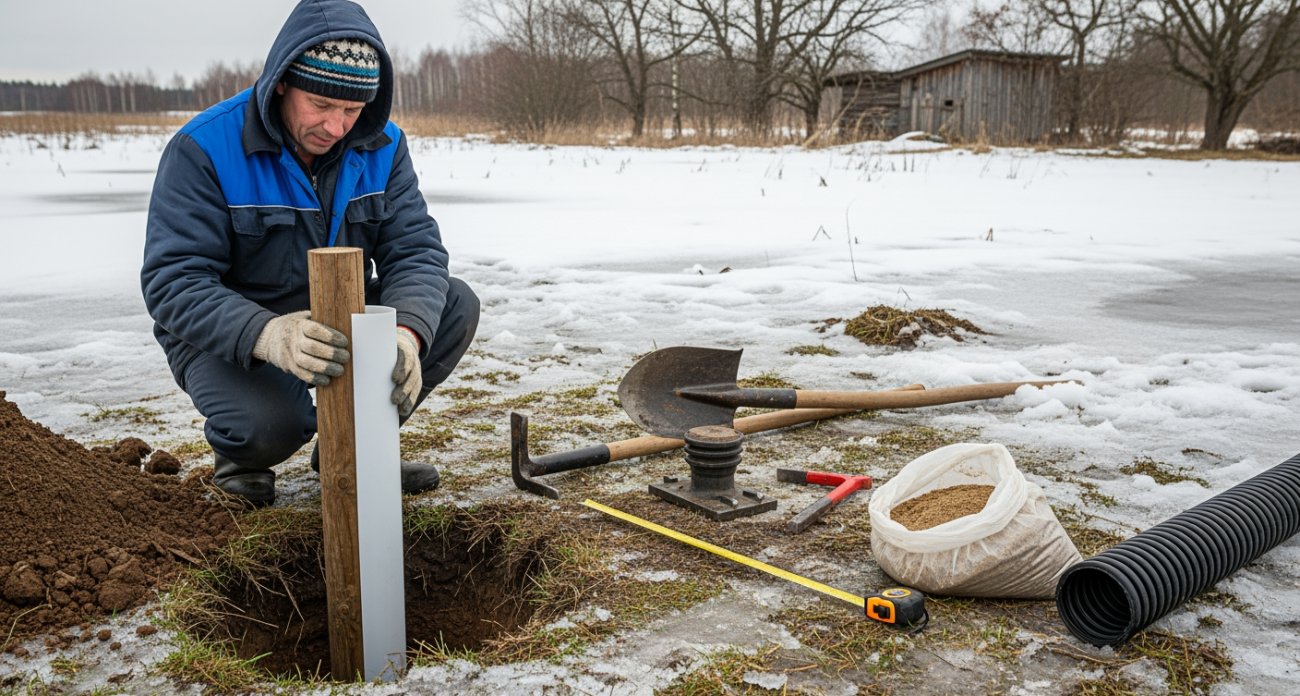 Секретный метод от финских строителей: забудьте о шатающихся столбах даже в самые суровые морозы