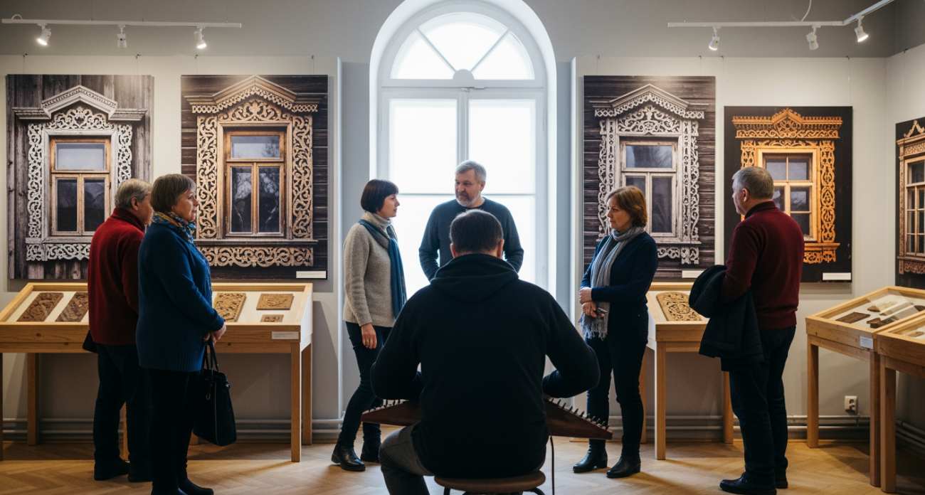 «Глаза России»: 200 фотографий древних оберегов и резных наличников Ивановской области на уникальной выставке в Вичуге