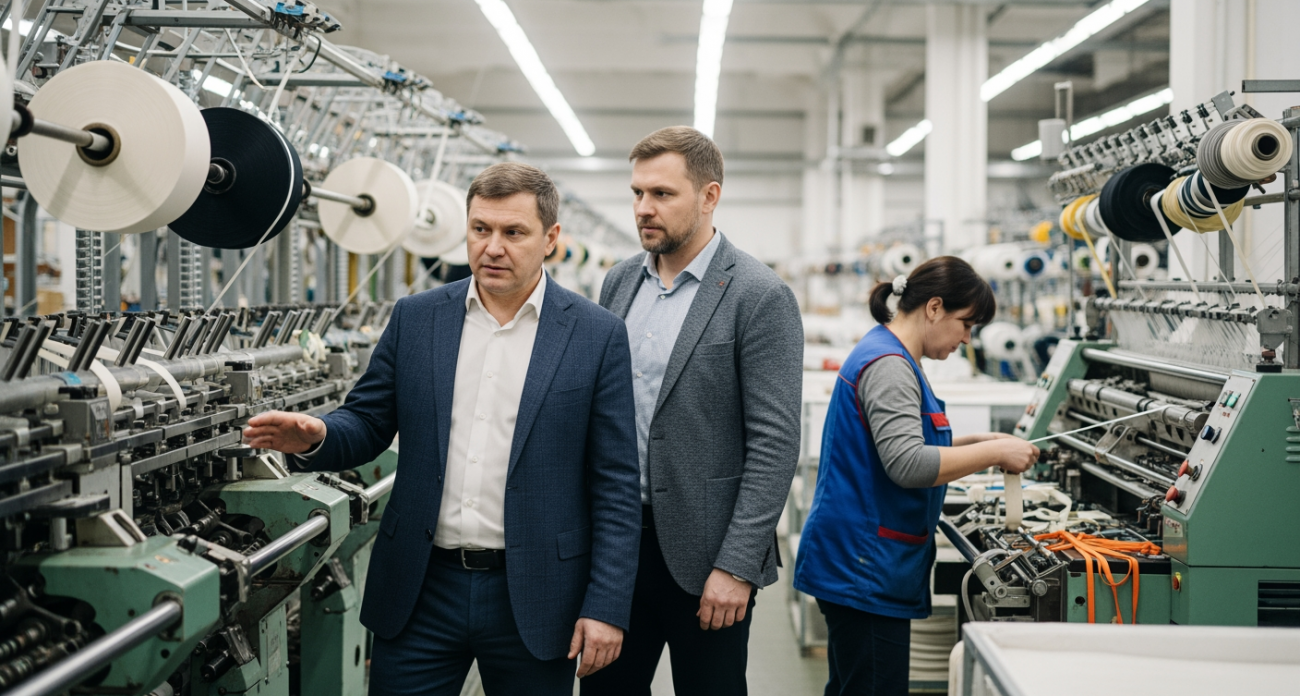 10 миллионов метров продукции ежемесячно: мэр Иванова оценил мощности завода, работающего на гособоронзаказ