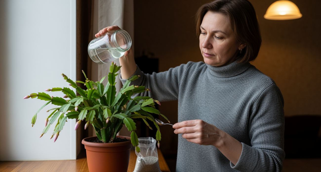 Простой бабушкин секрет превратил мой скромный декабрист в пышный куст, от которого соседи не отходят с ножницами