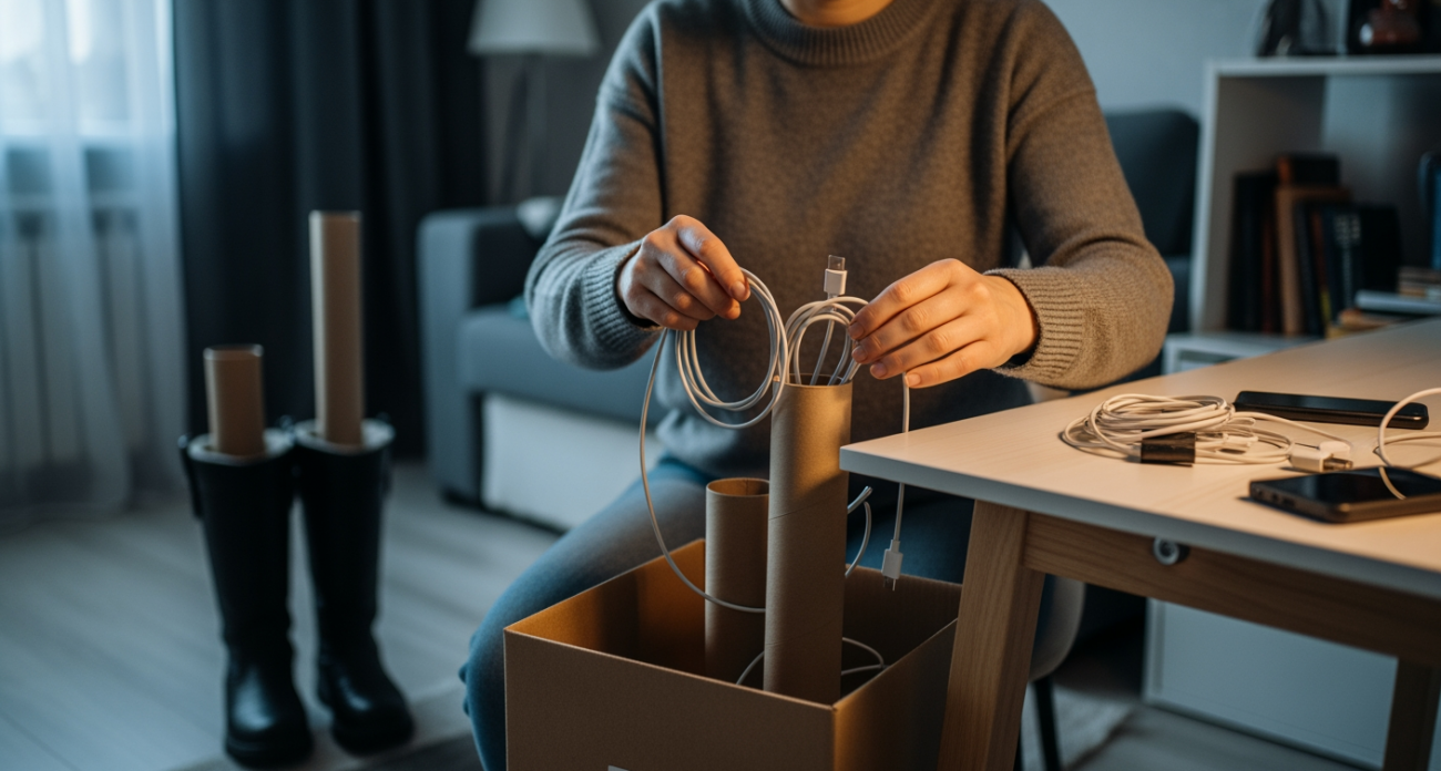 Картонная мелочь из мусорного ведра стала спасением для домашнего порядка и кошелька миллионов хозяек