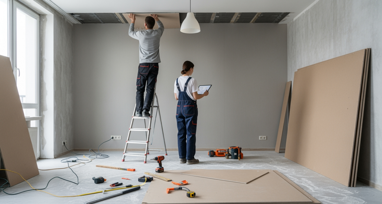 Натяжные потолки уходят в прошлое: четыре новых тренда меняют правила игры в дизайне интерьера