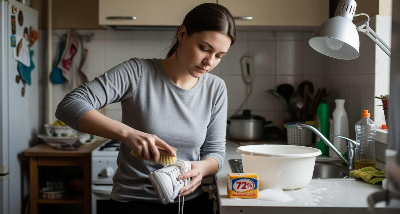 Забытый секрет советских домохозяек превращает потертые ботинки в новые за 5 минут