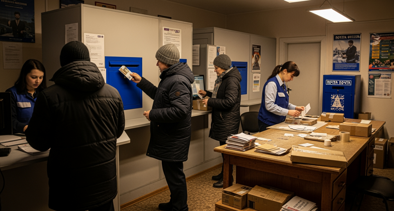 Рождественская почта на вокзале Иванова: неразборчивый почерк губит открытки