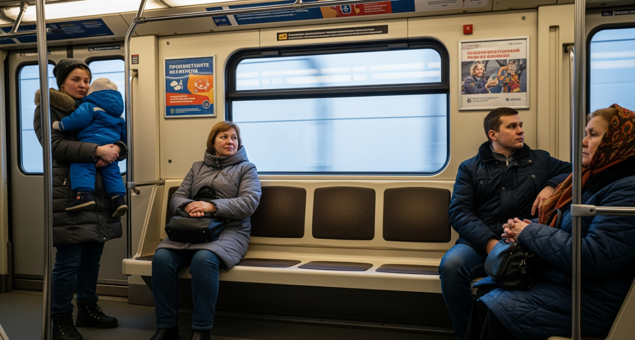 Пассажиры поезда преподали урок воспитания молодой маме, которая считала себя особенной