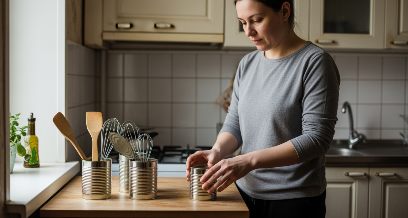 Простые жестяные банки помогли мне сократить траты на хозяйственные товары в три раза