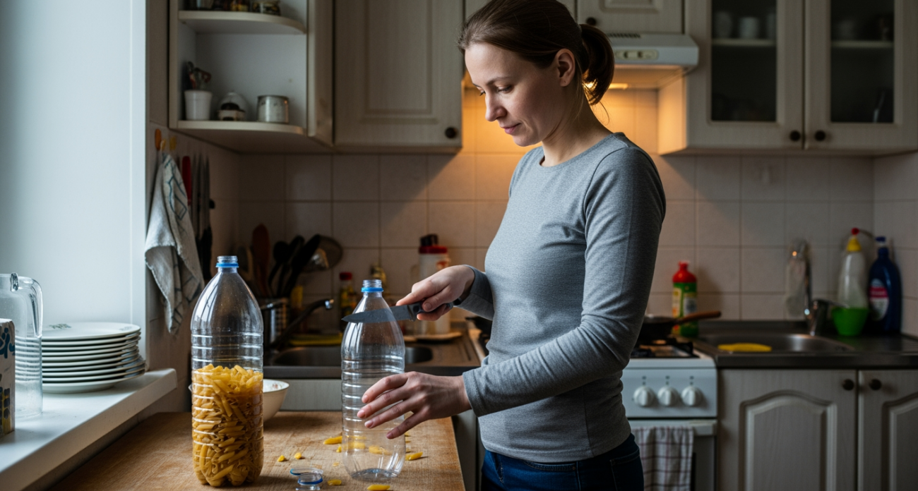 Обычные пластиковые бутылки превращаются в гениальные решения для дома всего за пару минут