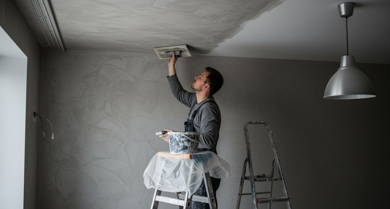 Мастер показал альтернативу натяжным потолкам которая служит 20 лет и стоит в три раза дешевле