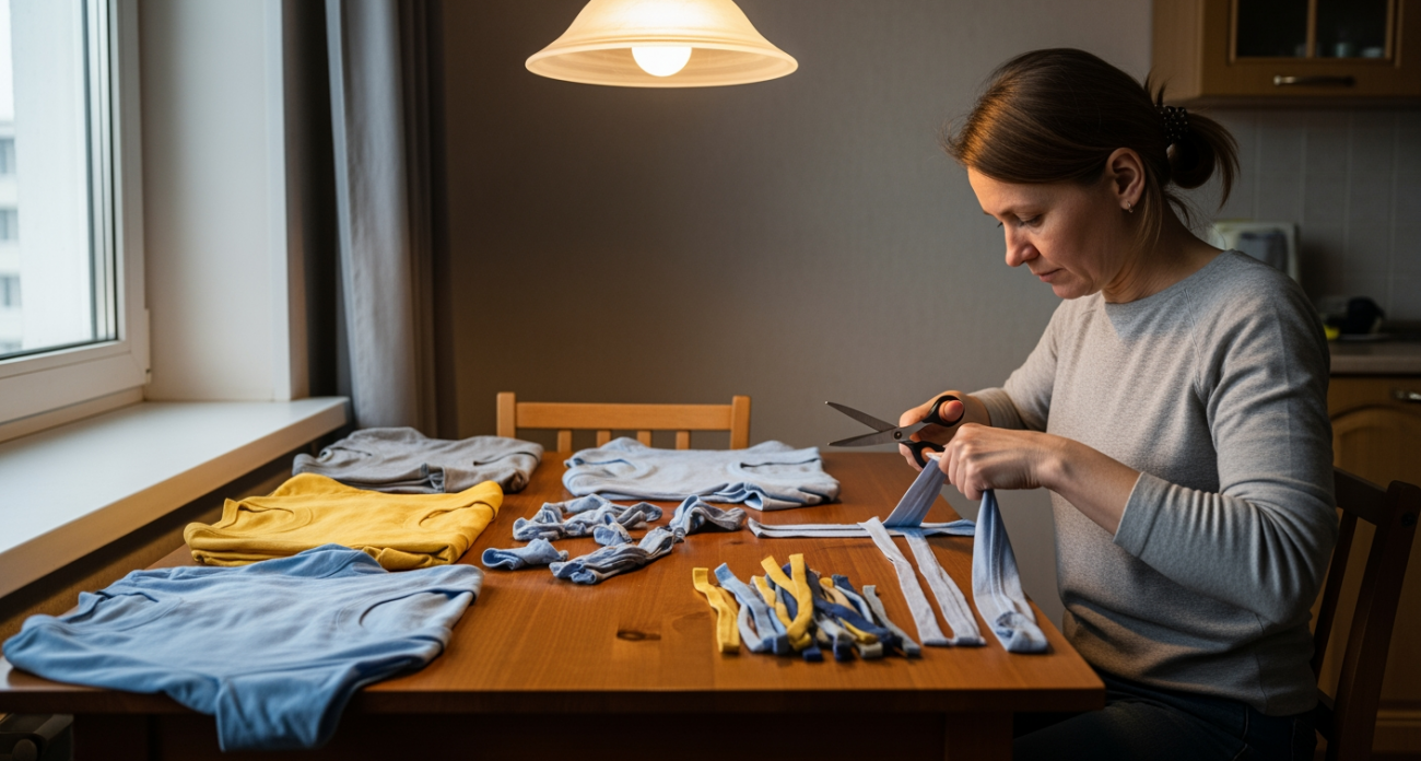 Из ненужных лоскутков делаю украшения для дома которые все принимают за дизайнерские вещи