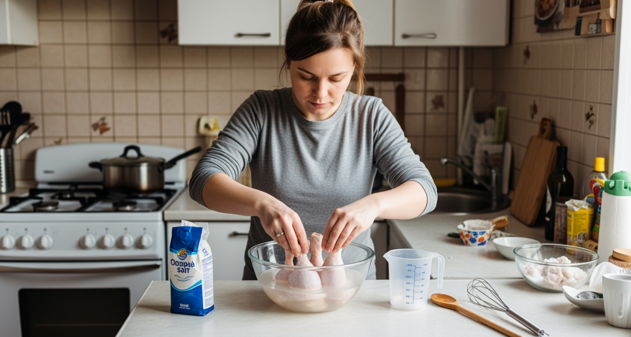 Простой трюк с солью превращает любую курицу в ресторанное блюдо за 30 минут