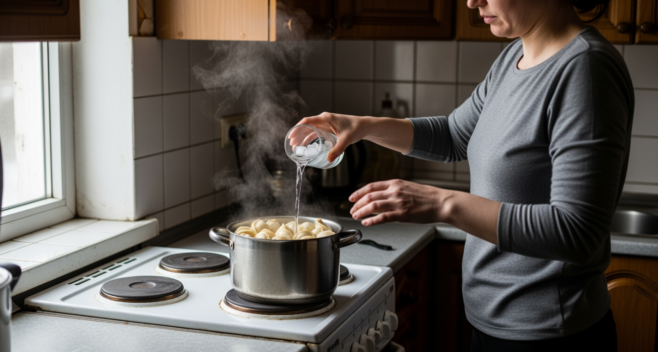 Простой трюк с ледяной водой делает из магазинных пельменей деликатес как в элитном ресторане