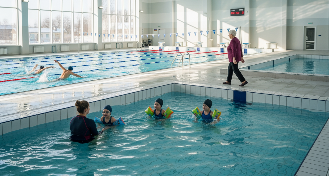 Тейковчане 20 лет ждали бассейн — теперь плавают бесплатно
