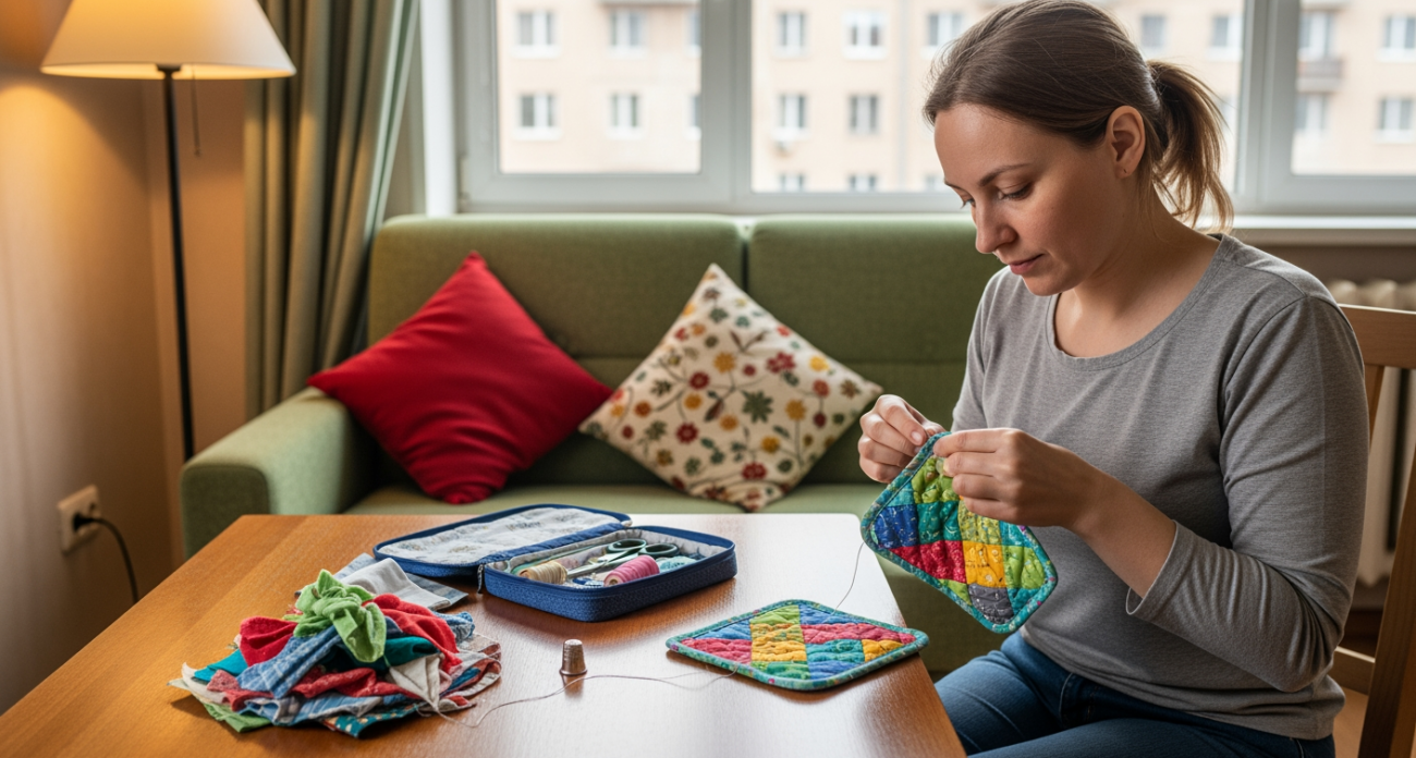 Из обрезков ткани делаю такие штуки для дома что соседки просят рецепт — 6 простых способов