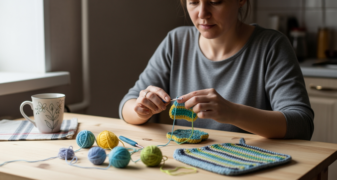 Женщина из моего подъезда делает из обрезков ткани вещи, которые я покупала за большие деньги