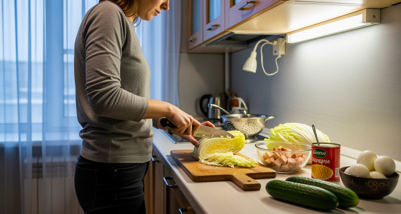 Пекинская капуста исчезает с полок после этого рецепта салата за 10 минут — готовится быстрее чем съедается