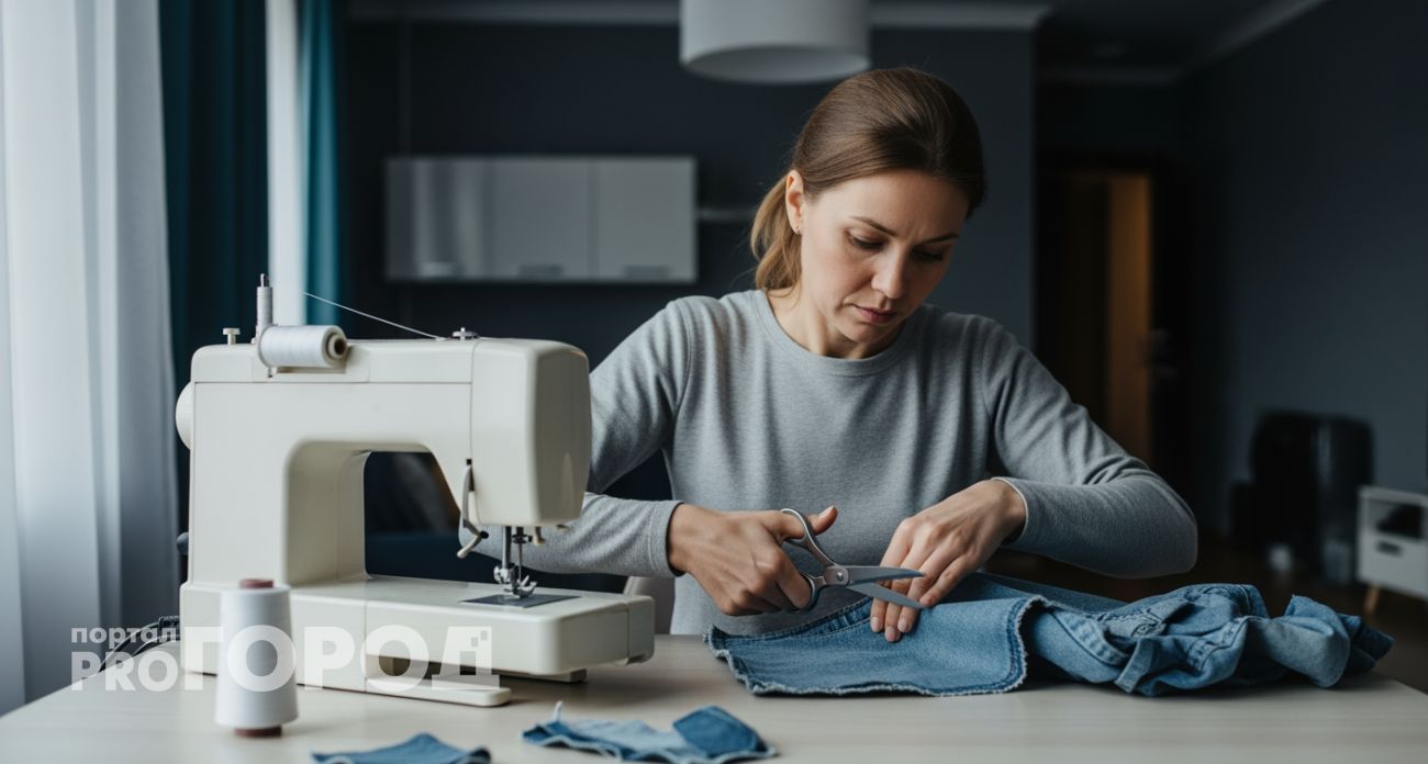 Из старых джинсов делаю нужные вещи для дома и трачу в разы меньше на бытовые покупки