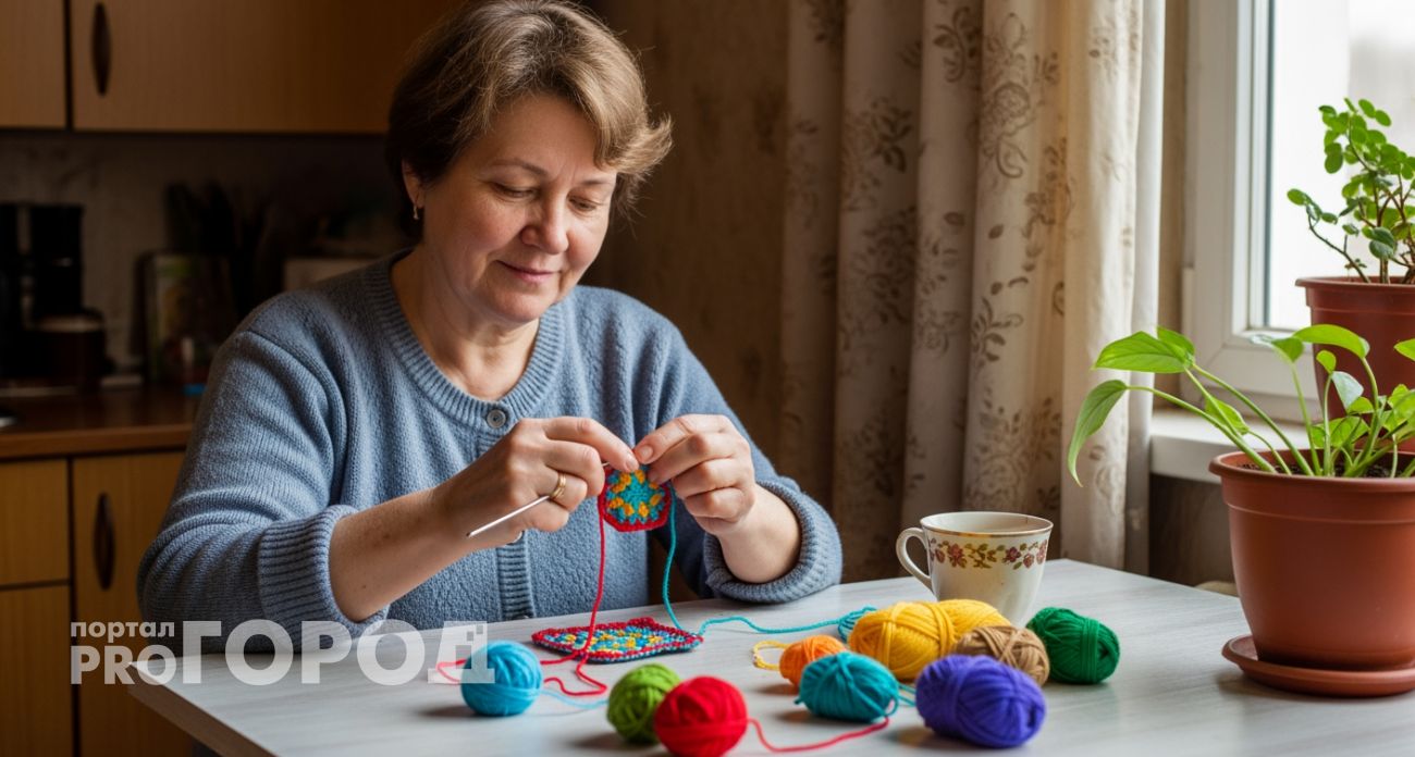 Узнала у соседки простой способ превращать остатки пряжи в домашние мелочи и забыла про траты