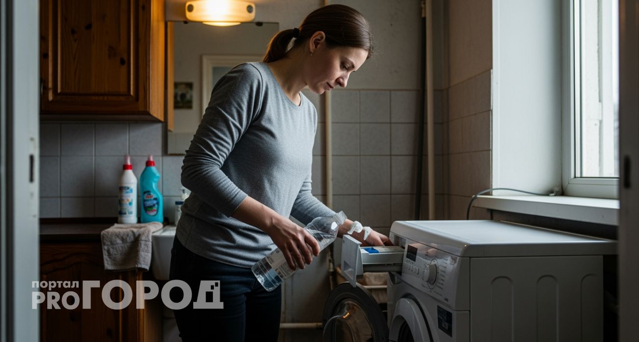 Старая тряпка и 50 рублей превратили вонючую стиралку в идеально чистую за один час