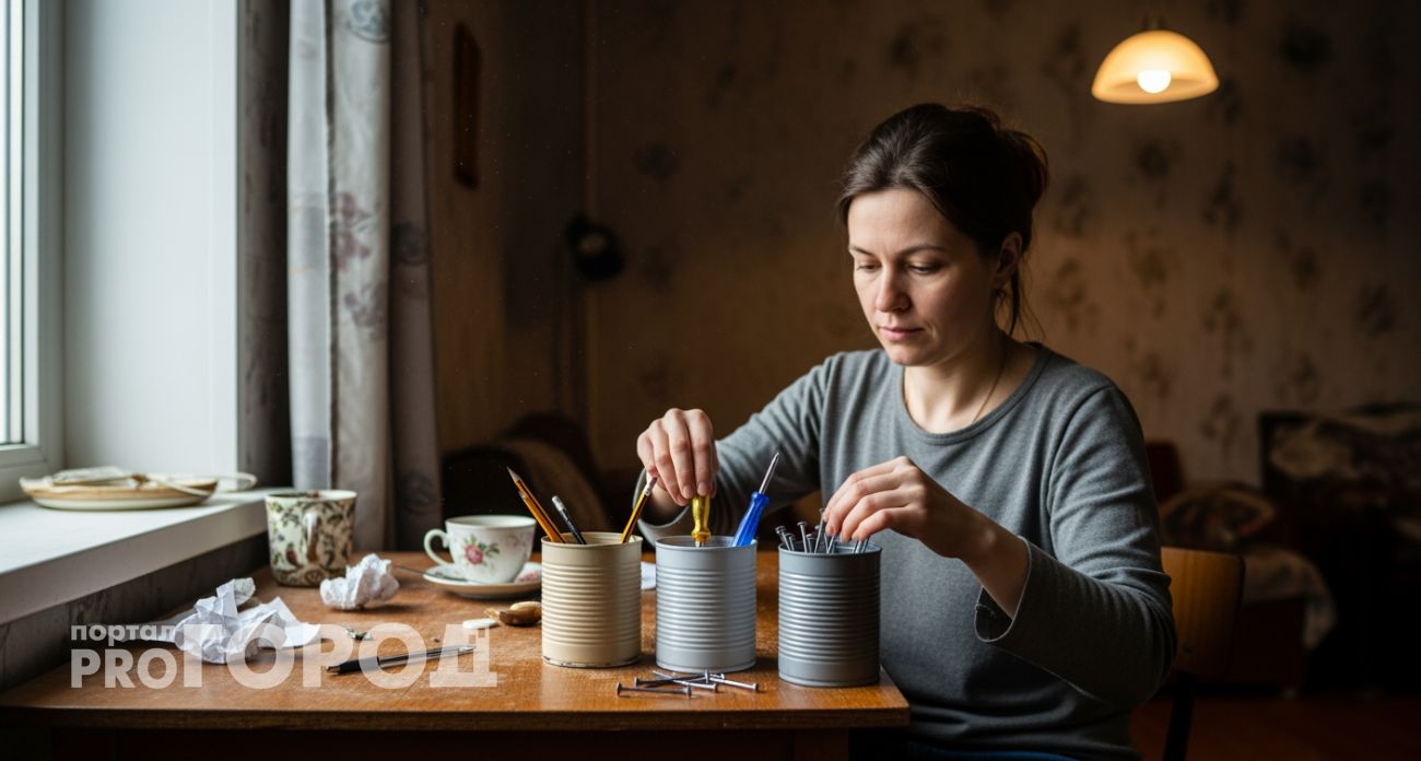 Кофейные банки стали моим секретным оружием против беспорядка и лишних трат на органайзеры