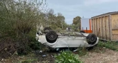 В Лежневе водитель BMW погиб в жестком ДТП с переворотом
