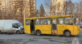 В Иванове столкнулись автобус и фургон: шесть пострадавших