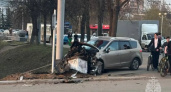 В Иванове водитель погиб, врезавшись в столб на Шереметевском проспекте