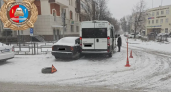 В Иванове Chevrolet устроил ДТП: пострадала пассажирка микроавтобуса