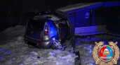 Пьяная автоледи на «Киа Соул» протаранила остановку в 5 утра в Родниковском районе