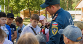 В лагере Строитель проект Безопасное лето охватил около пятисот детей