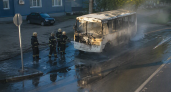В Кинешме на Вичугской загорелся рейсовый автобус, пострадавших нет