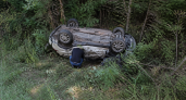В Ивановской области Toyota RAV4 перевернулась в кювете, пострадала 16-летняя пассажирка
